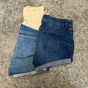 Maternity Jean Shorts
